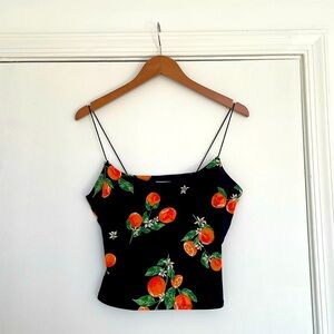 Leith M black tank top